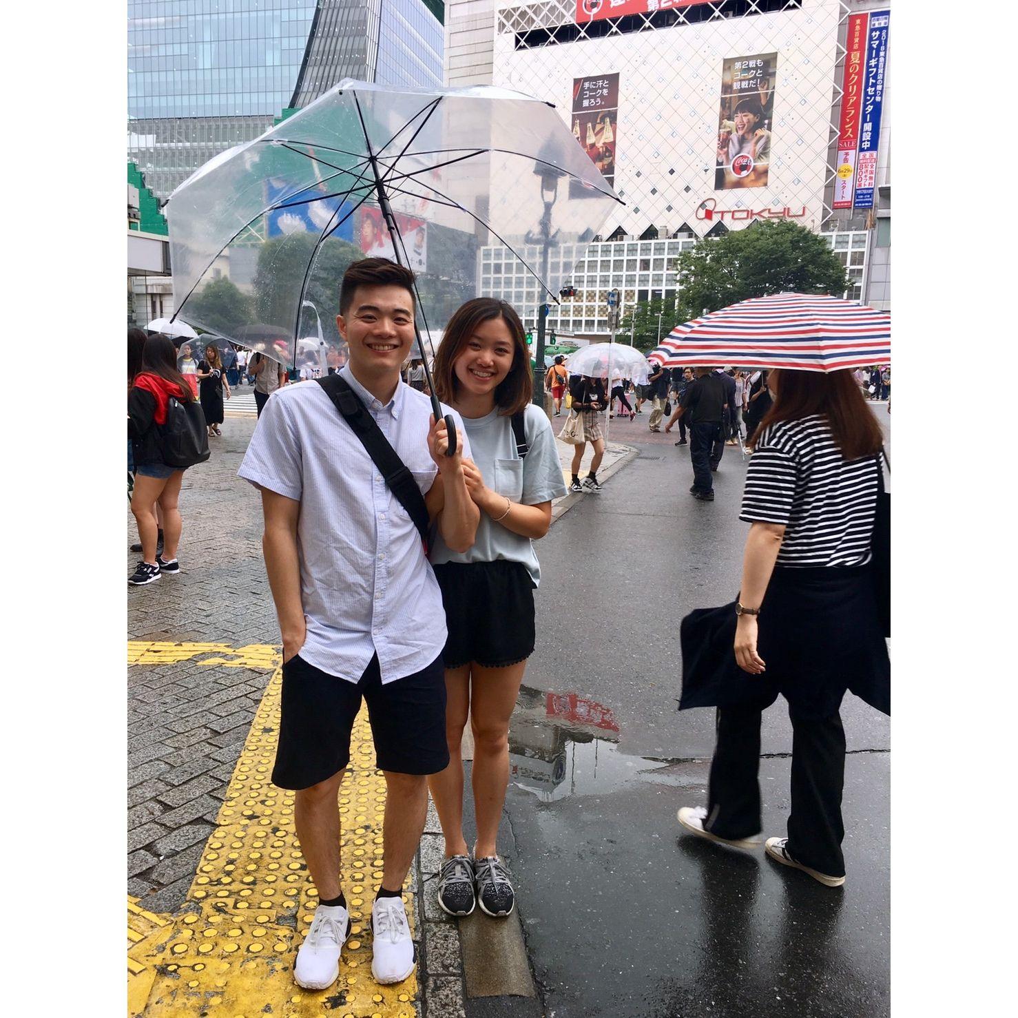 June 2018 - We both graduated college and went on our first trip together: Tokyo, Kyoto, and Osaka. We've travelled many places together since!