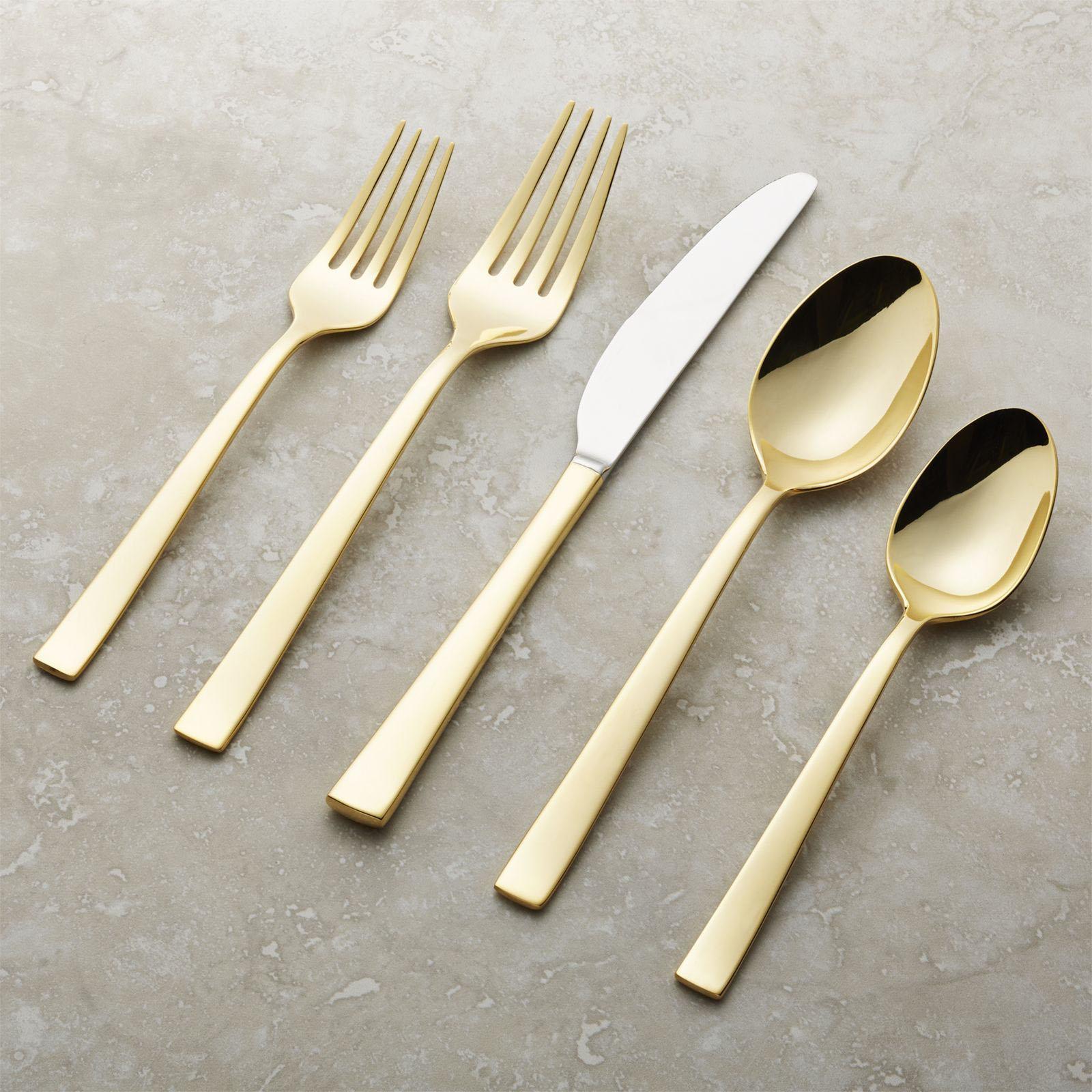 Essential Chrome 5pc Flatware Set