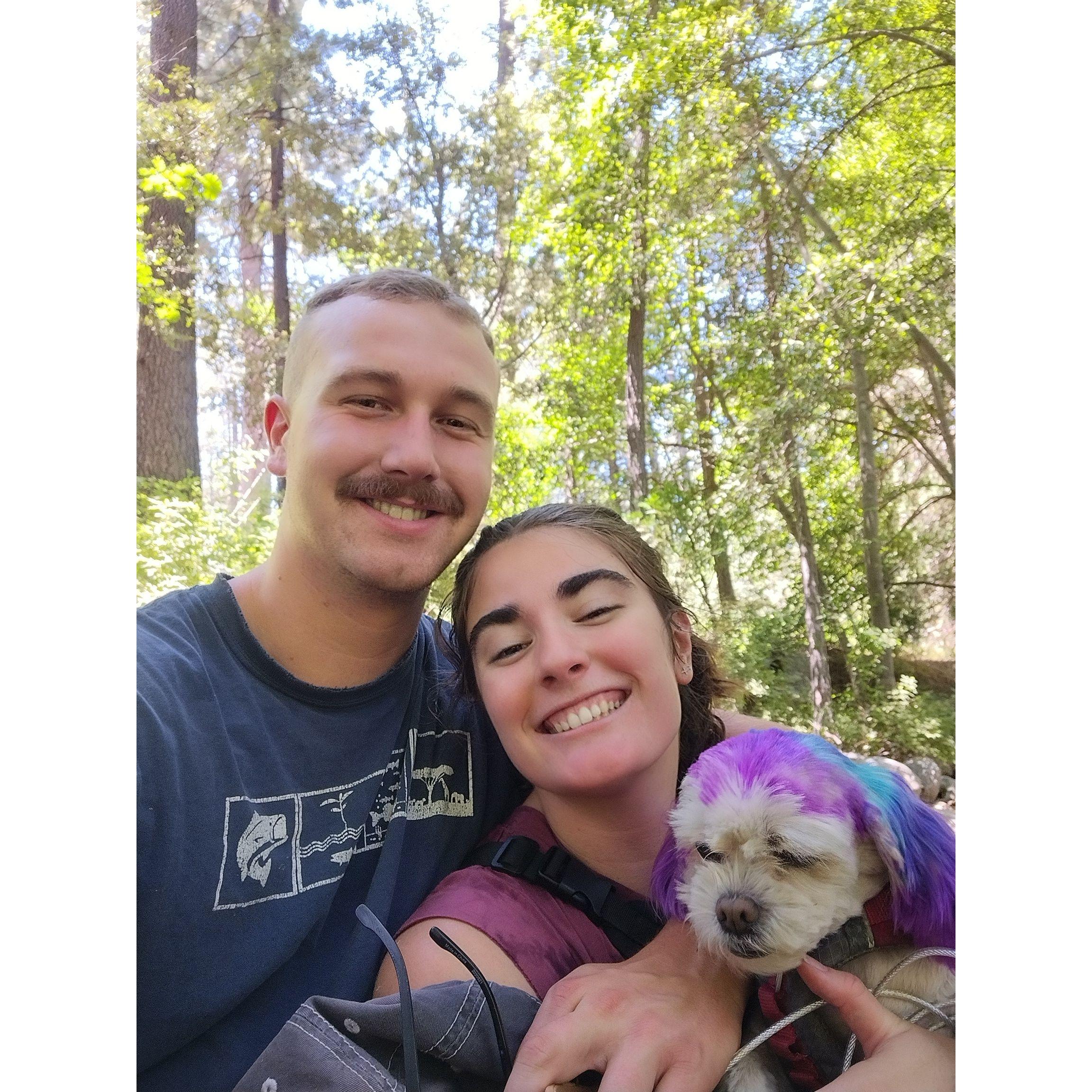Helen's first time in Idyllwild