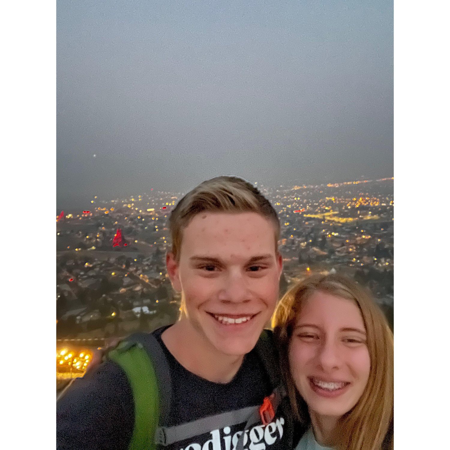 We quickly learned how much we both loved to hike. It's our thing!