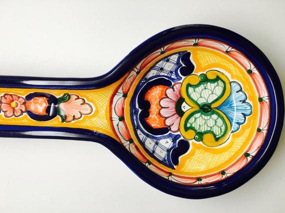 Arte Cruz Talavera - Spoon Rest
