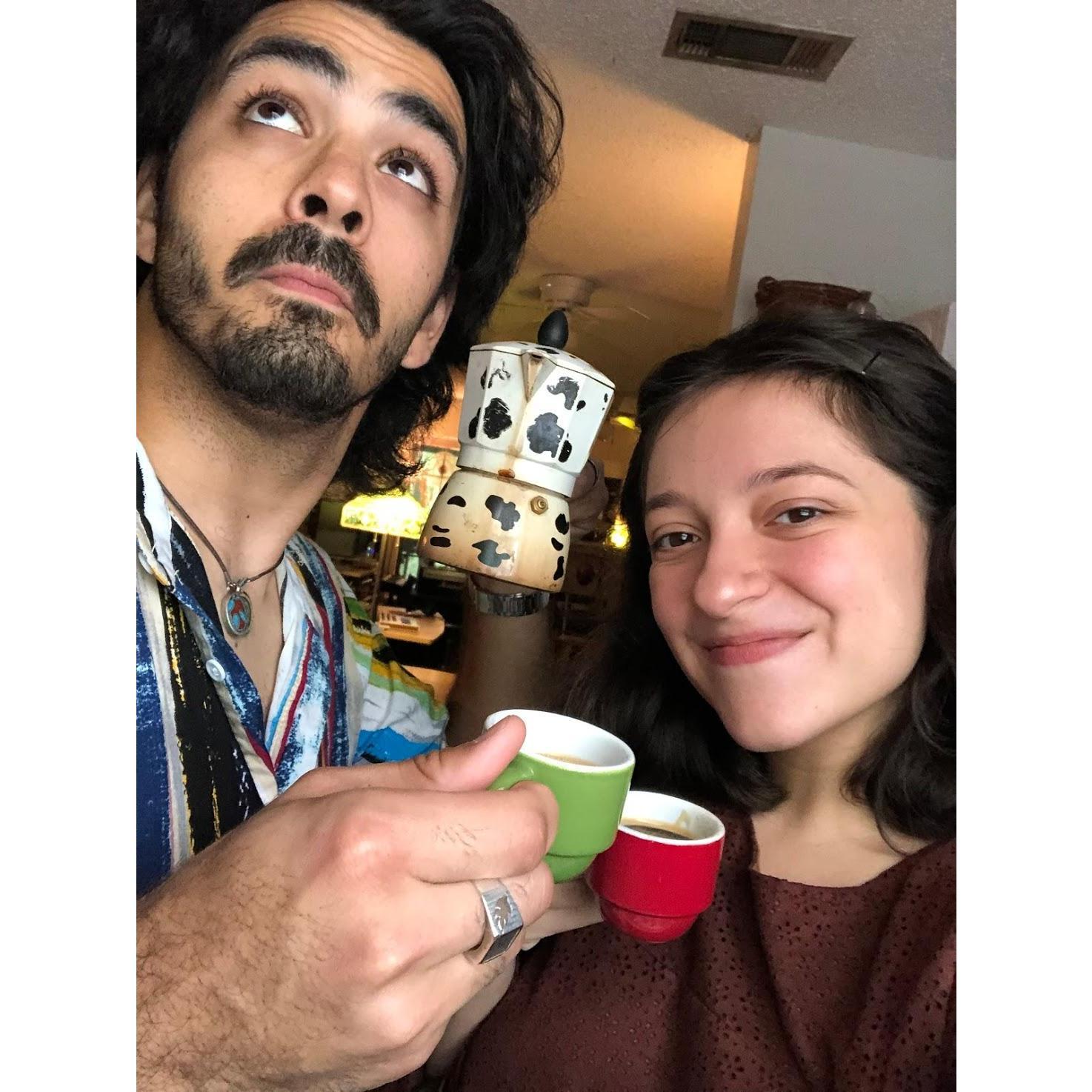 Cafecito runs through our veins.