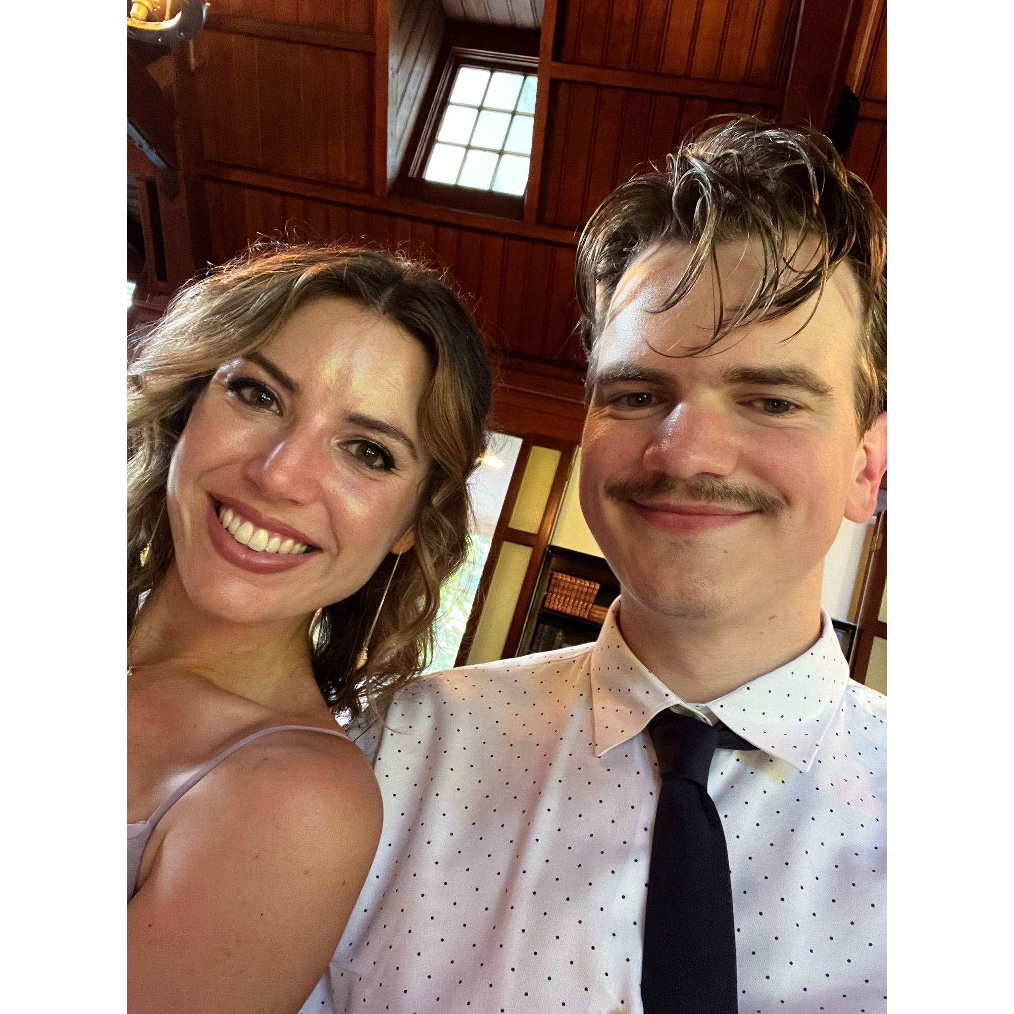 Olivia's sister's wedding!