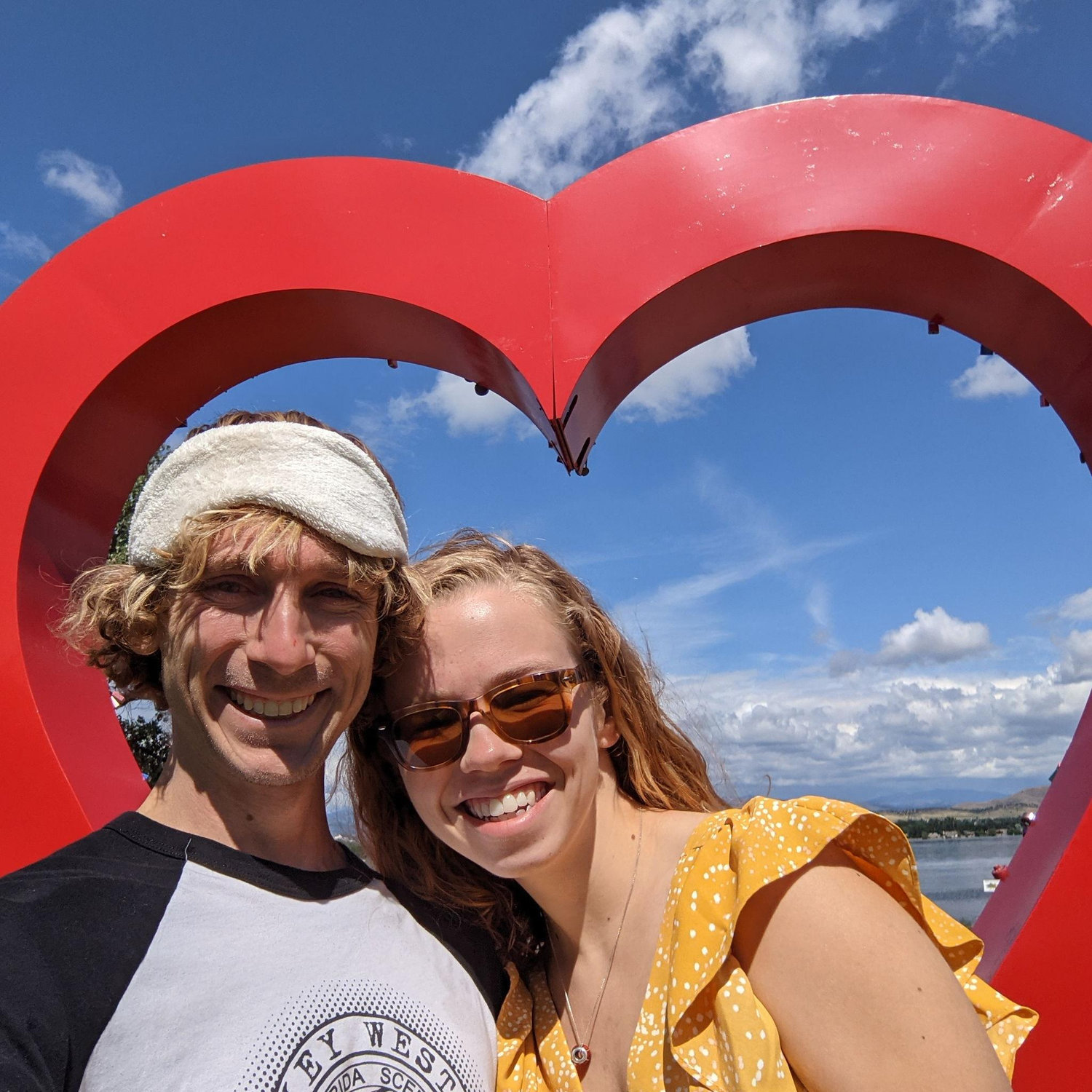 We saw a heart arch in Loveland, CO and obviously had to stop for a photo!