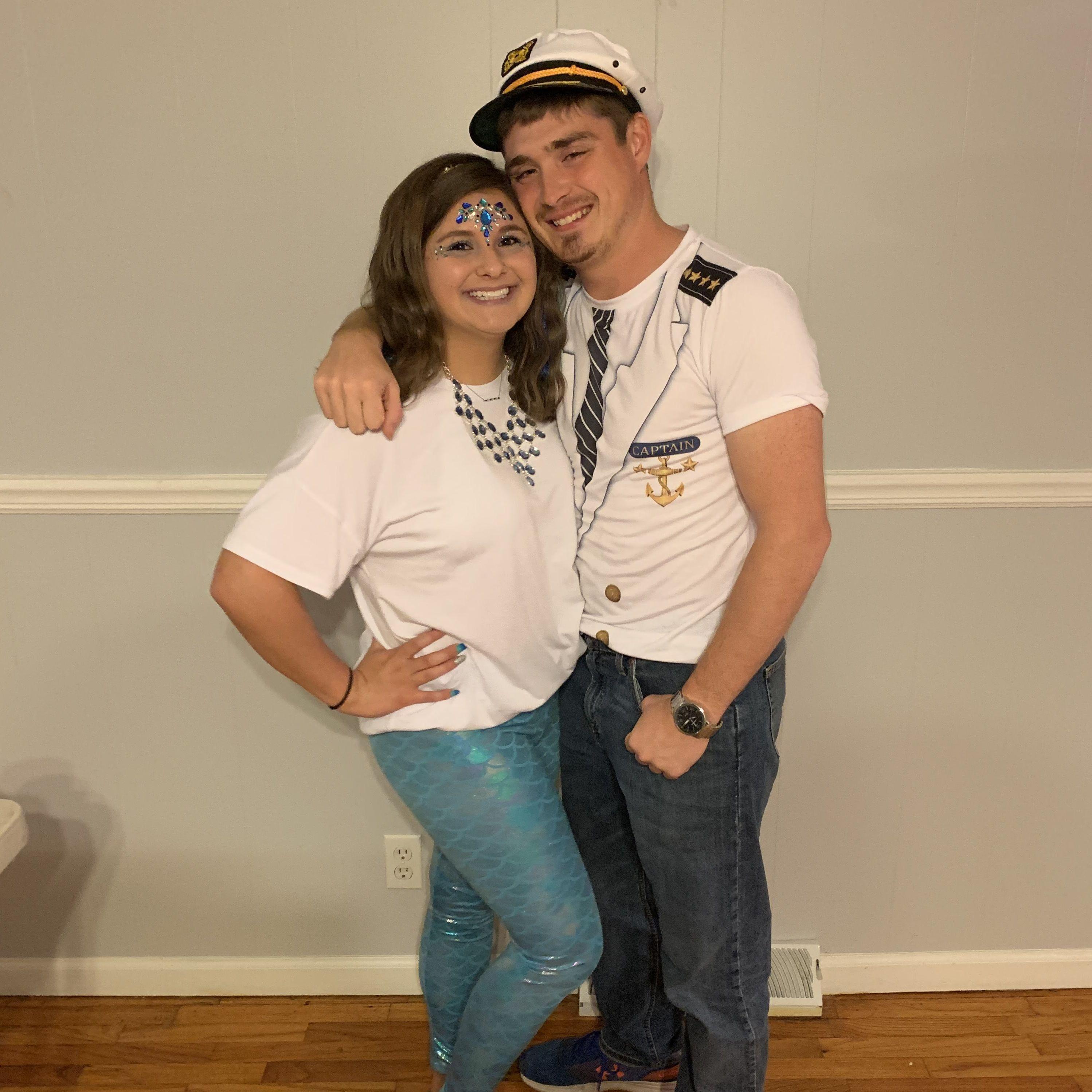 Halloween year 2: Mermaid & Sailor