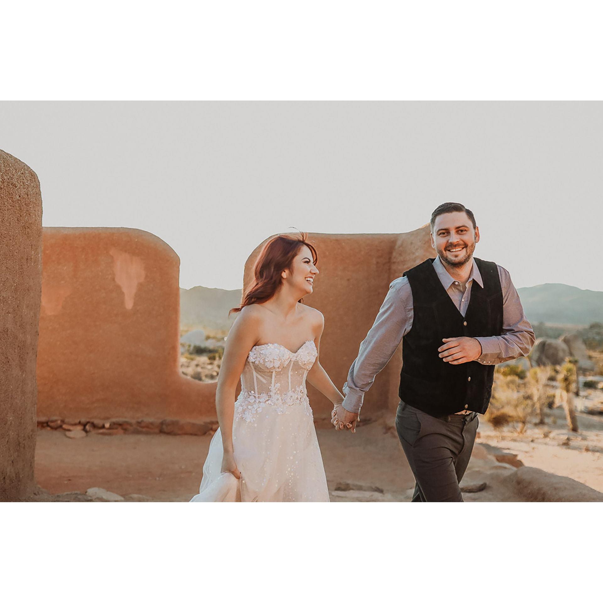 The PROPOSAL! 11/13/2021 in Joshua Tree