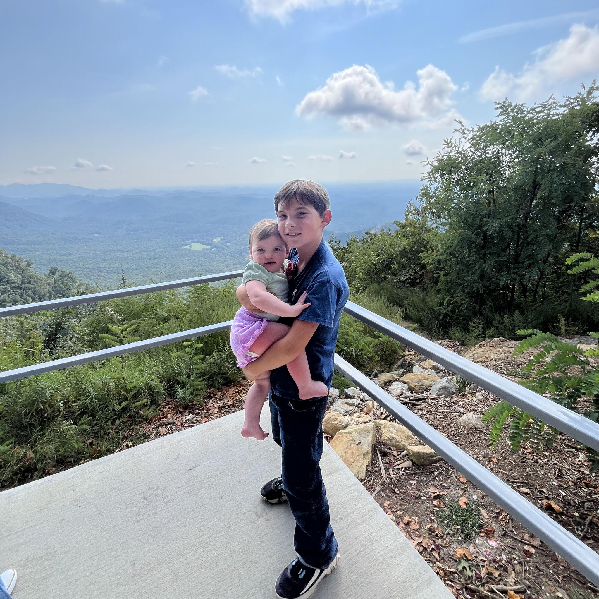 Luke and Willow at Pretty Place Chapel.