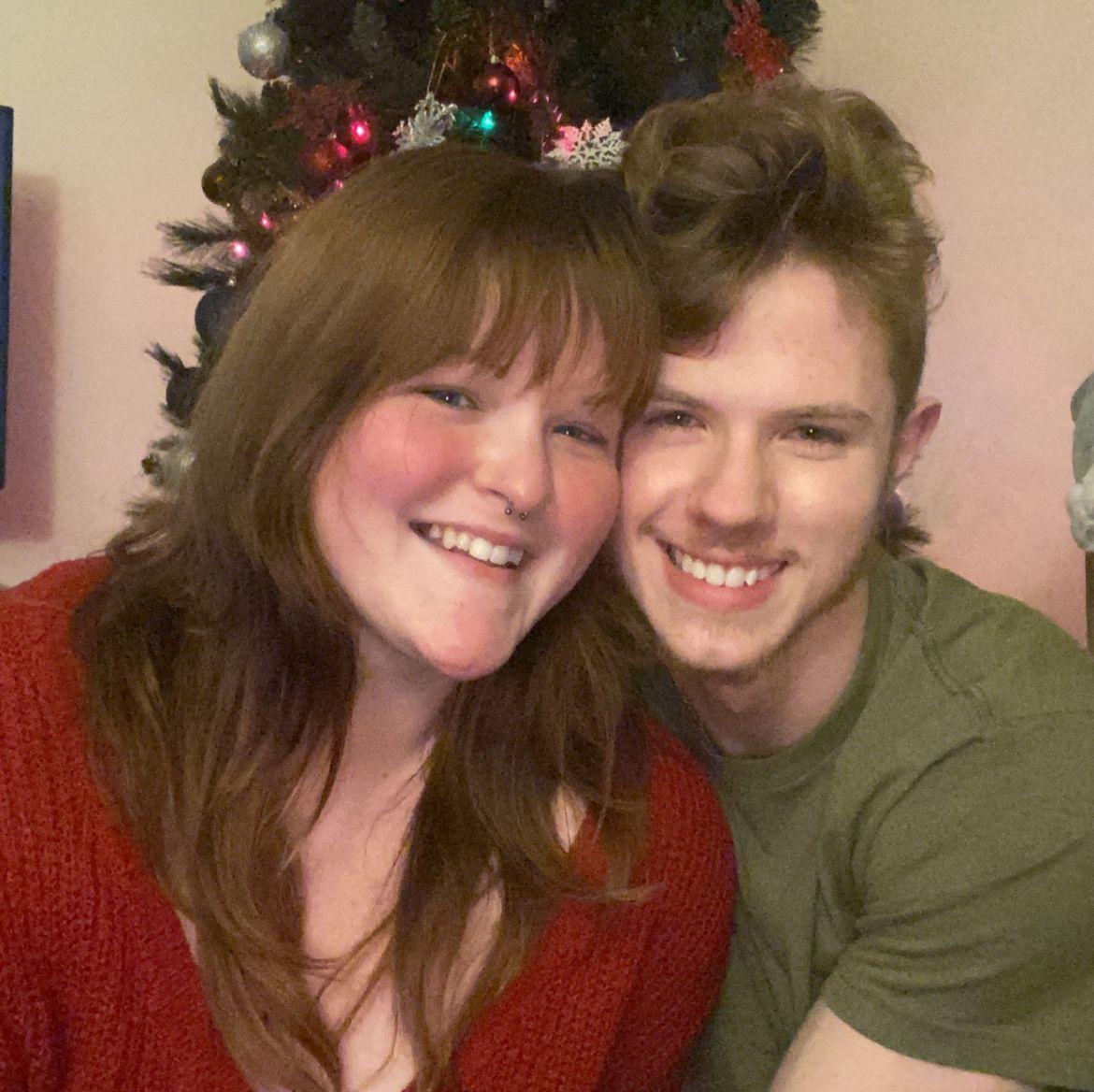 Our first Christmas together. We baked snickerdoodles and it's probably one of my favorite memories to date.