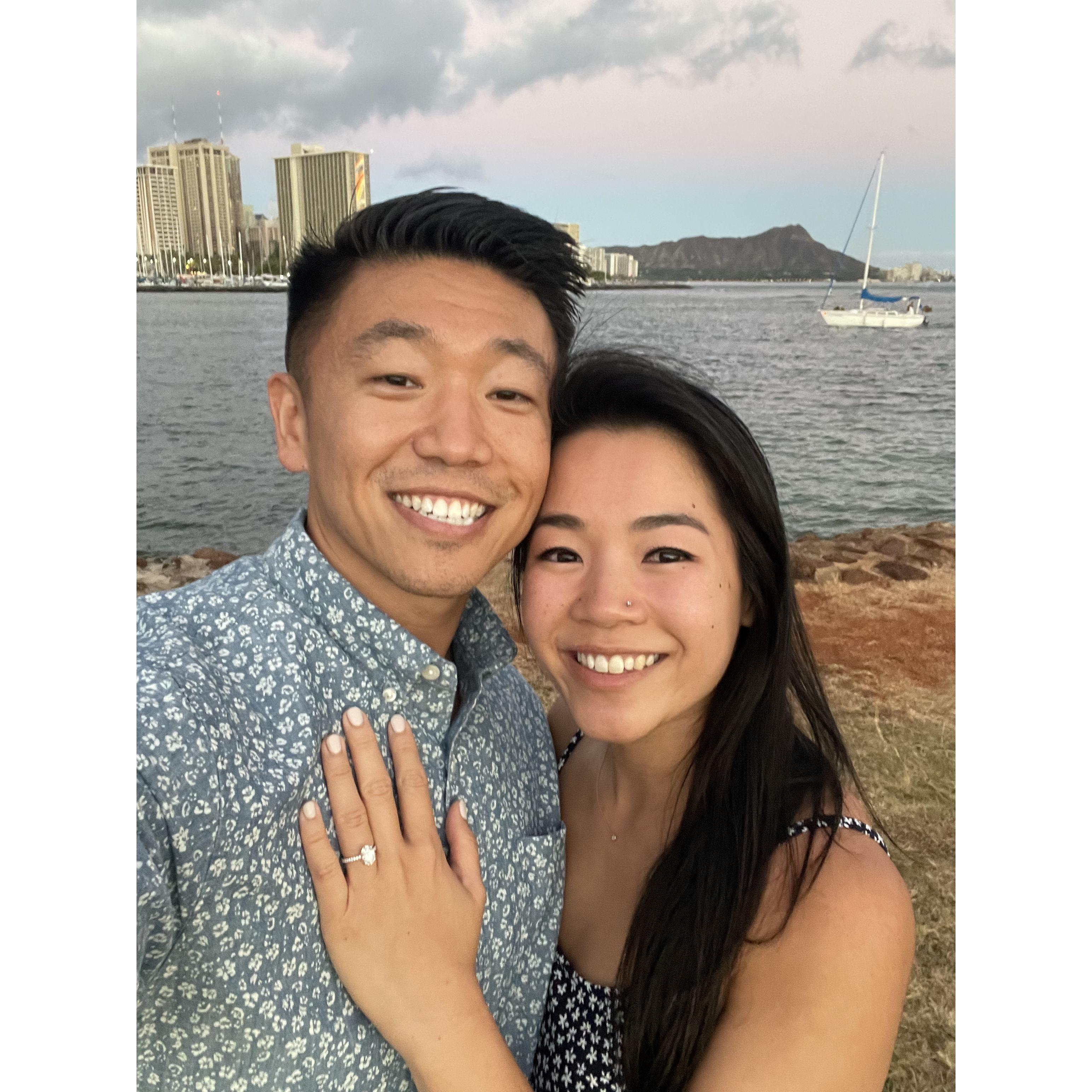 08.08.21 we're engaged! (Oahu)