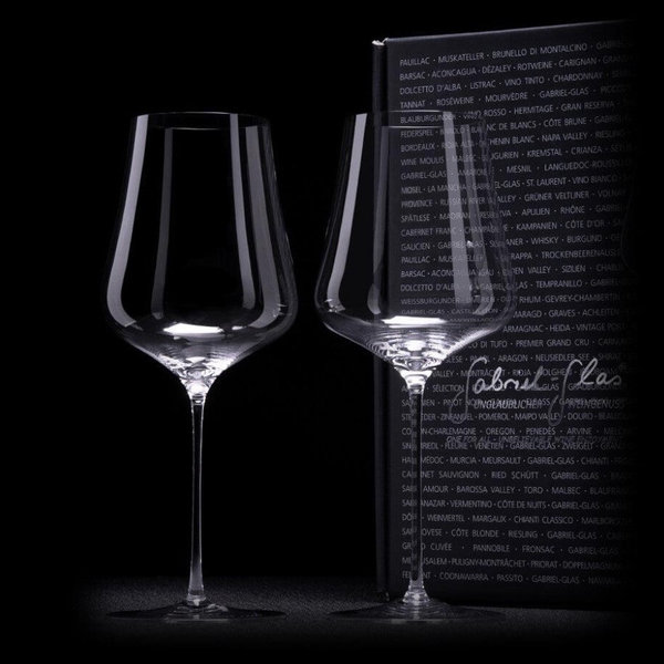 Gold Edition Handmade Hand Blown Wine Glasses (set of 2)