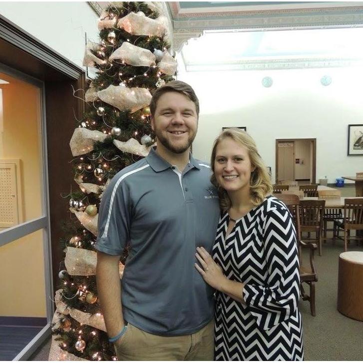 Master's in OT Graduation at Christmas time