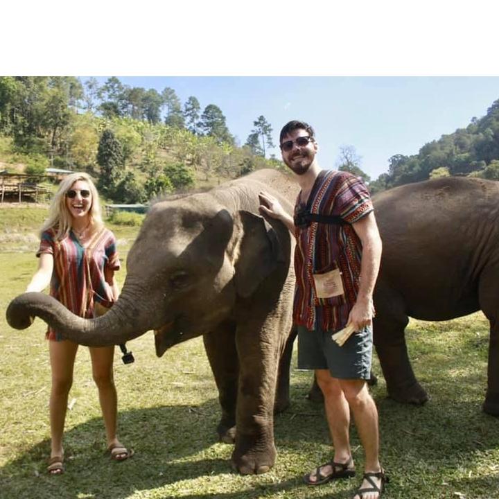 Elephant Sanctuary in Chiang Mai, Thailand - 2019