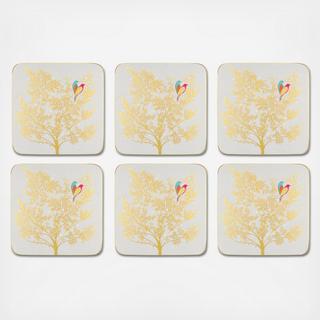 Sara Miller London Pimpernel Chelsea Coaster, Set Of 6