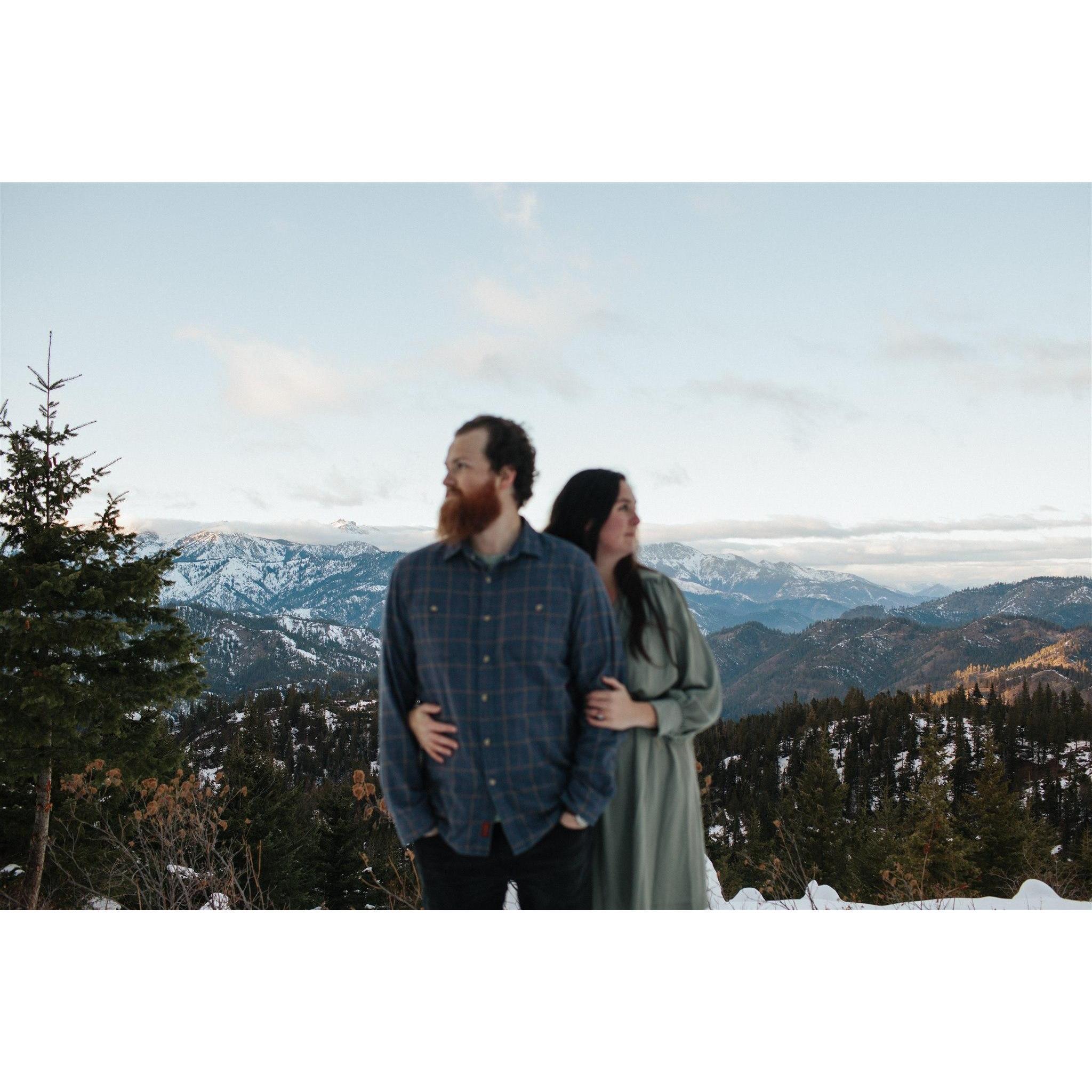Engagement Photos at Wenatchee Crest (2020)