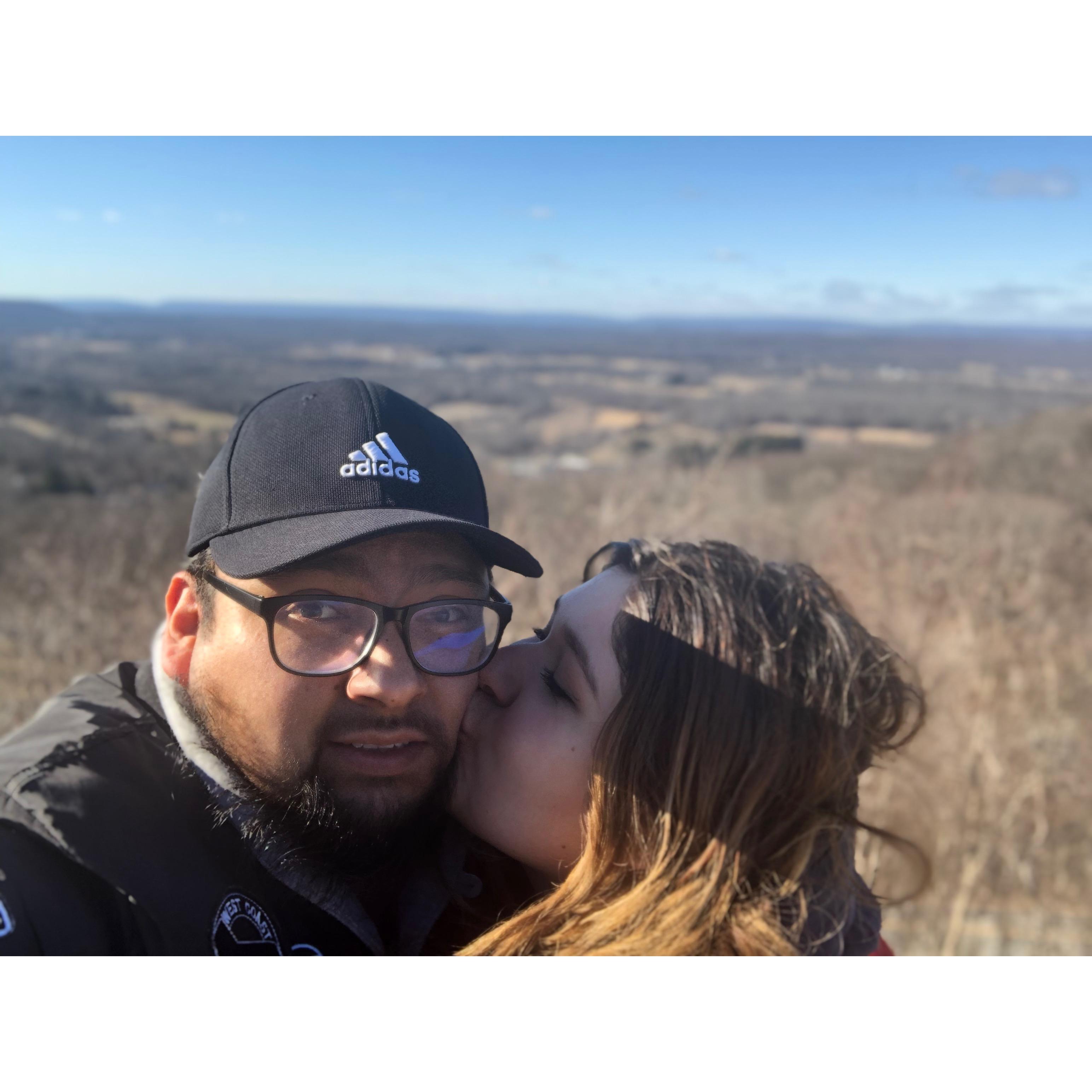 One of our many road trips