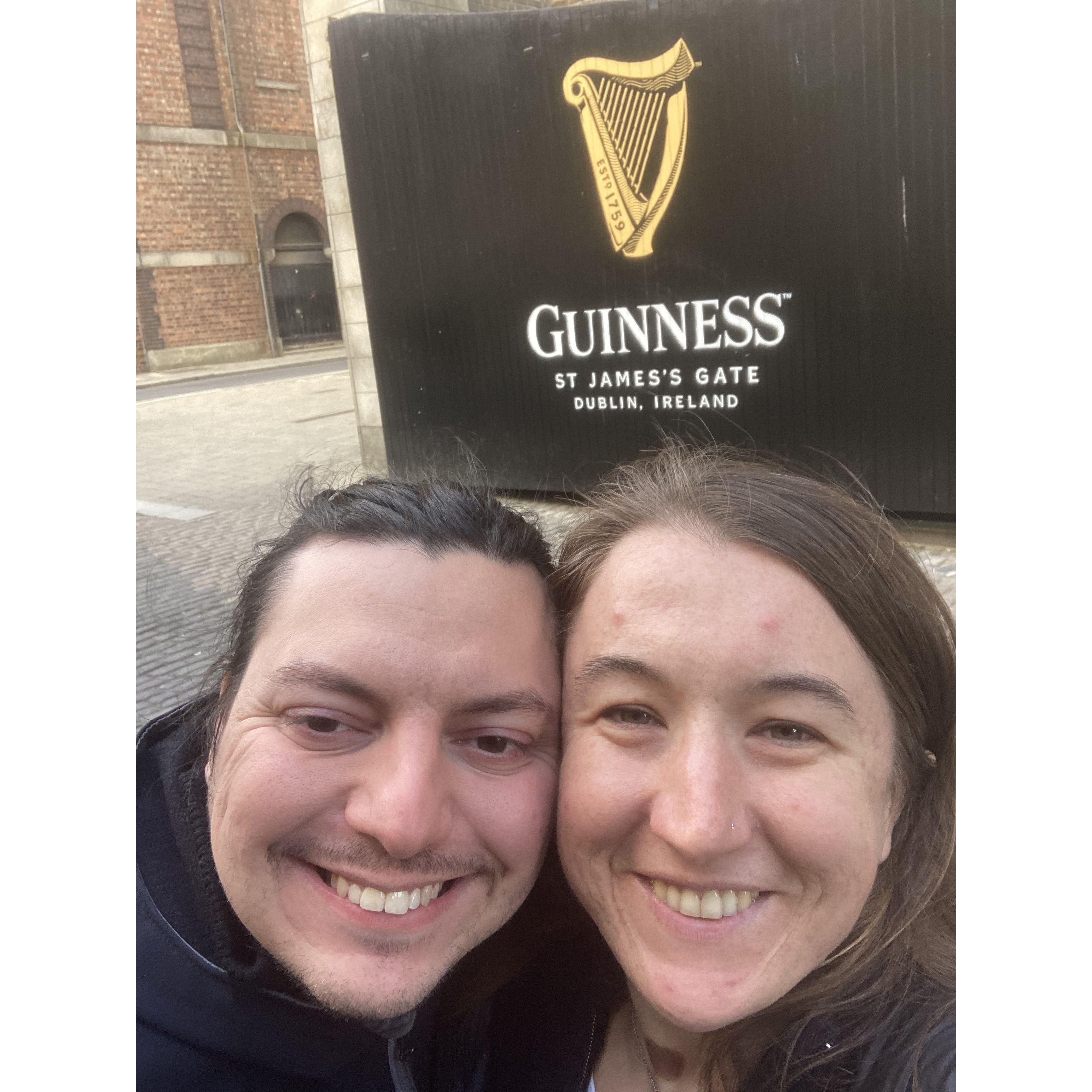 Guinness Brewery, Dublin, Ireland - April 2023