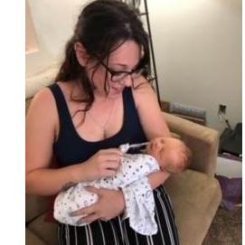 Morrisie's first time meeting our nephew, Atlas.