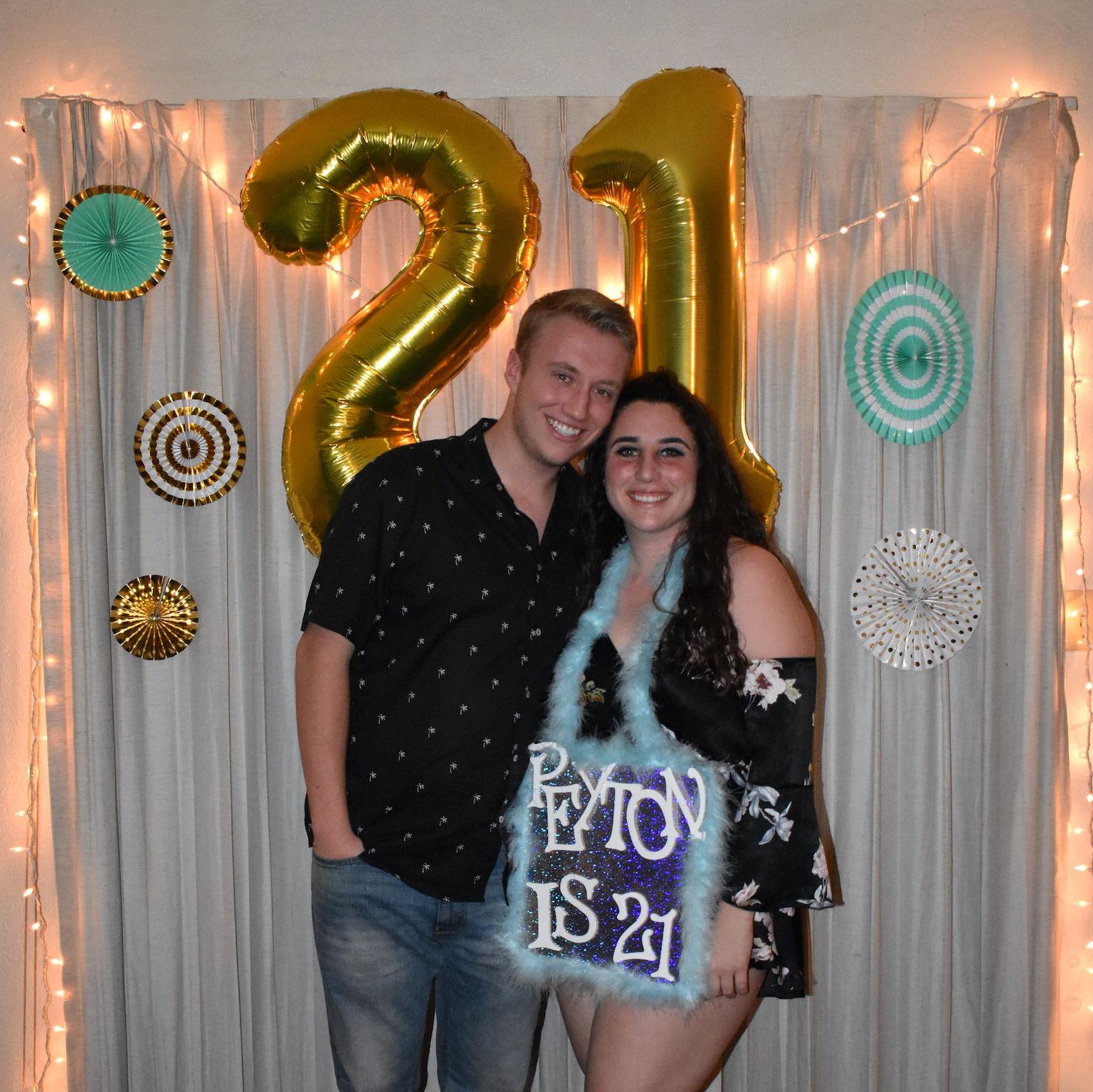 Peyton's 21st bar crawl - a SLO tradition!