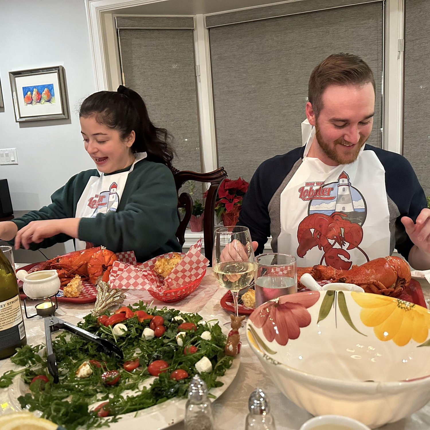 Christmas eve lobsters 2023