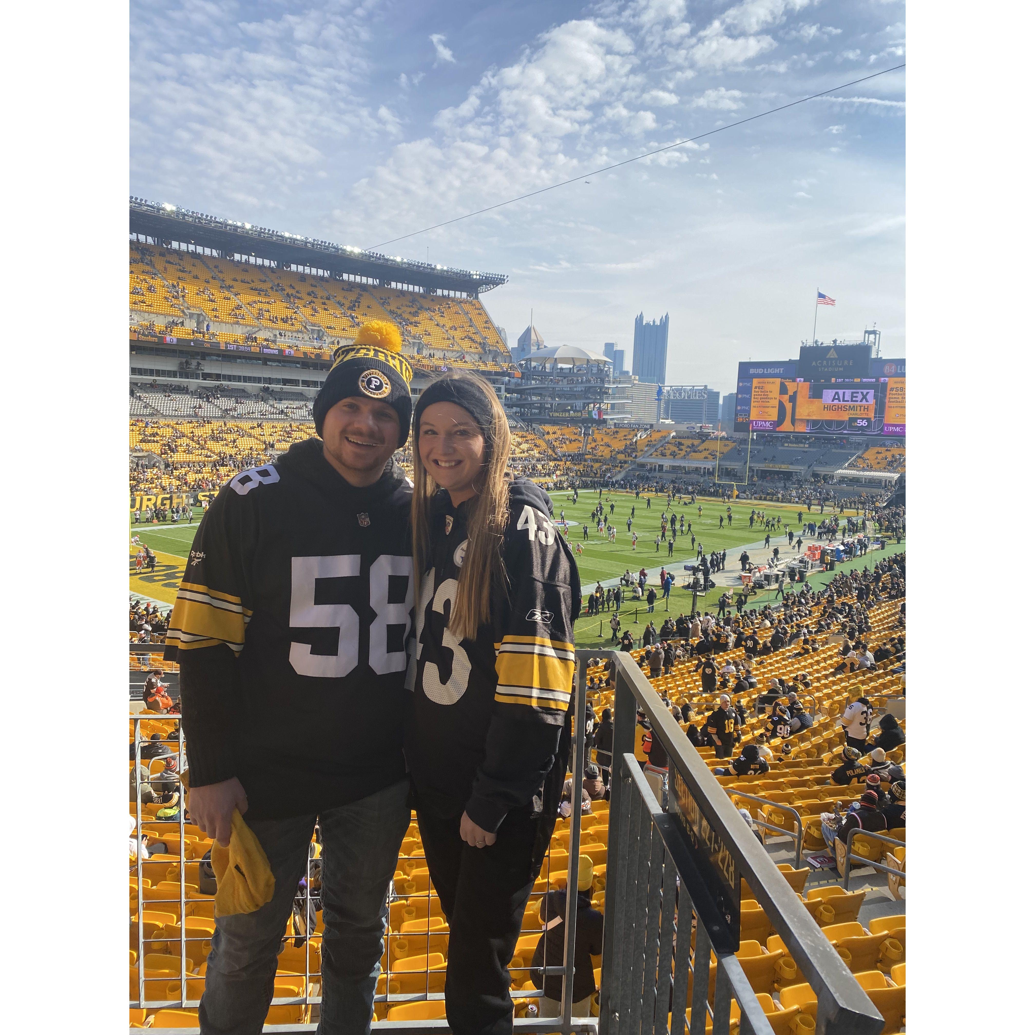 Aaron turning Ally into a “Yinzer”