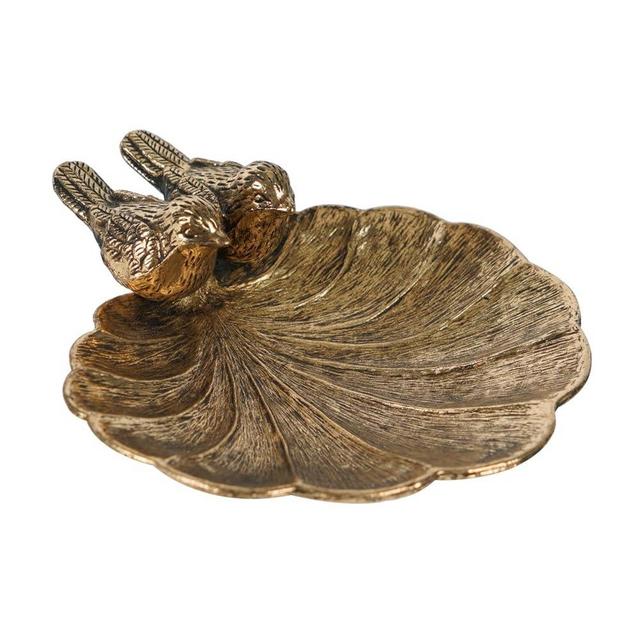 NIKKY HOME Ring Holder Bird Jewelry Dish Vintage Trinket Tray Decorative Shabby Chic Display Organizer Plate Bowl for Necklace Earring Bracelet Ring Home Handmade Gift for Women Girl