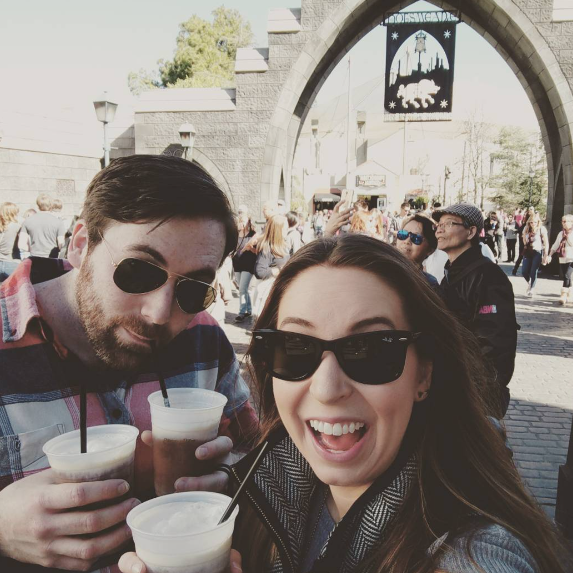 Our first trip to Harry Potter World in CA!