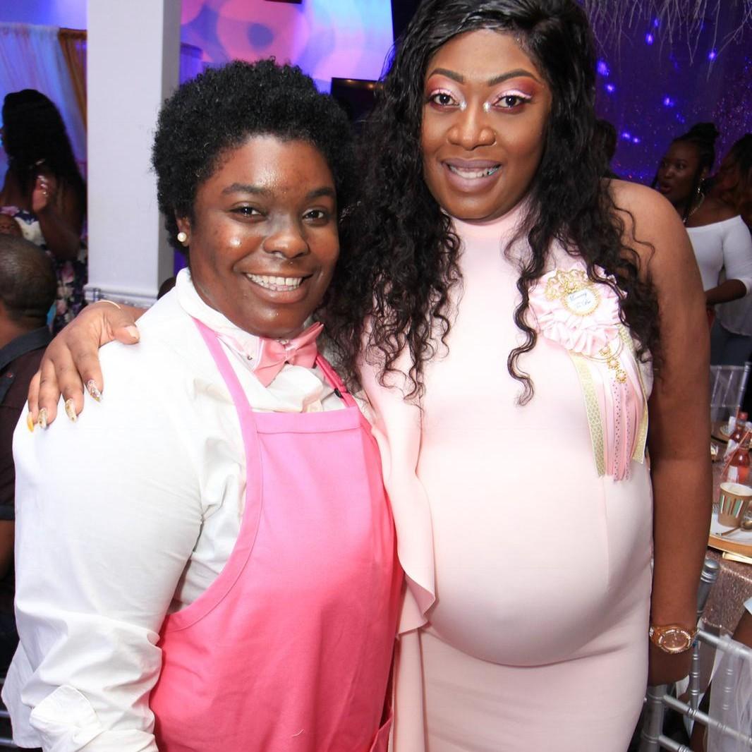 Owner of Sumya’s catering and very good friend/ coordinator Tarika and Latoya