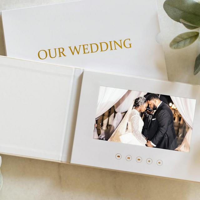 WE DO video album | The Motion Books | Video Book that plays your videos | Video Book, Wedding Video Album, Video Albums, Valentines Gift