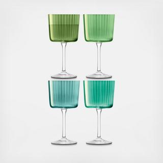 Gems Assorted Wine Glass, Set of 4