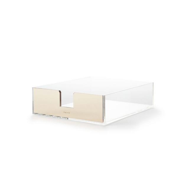 Kate Spade New York Acrylic Letter Tray, Gold