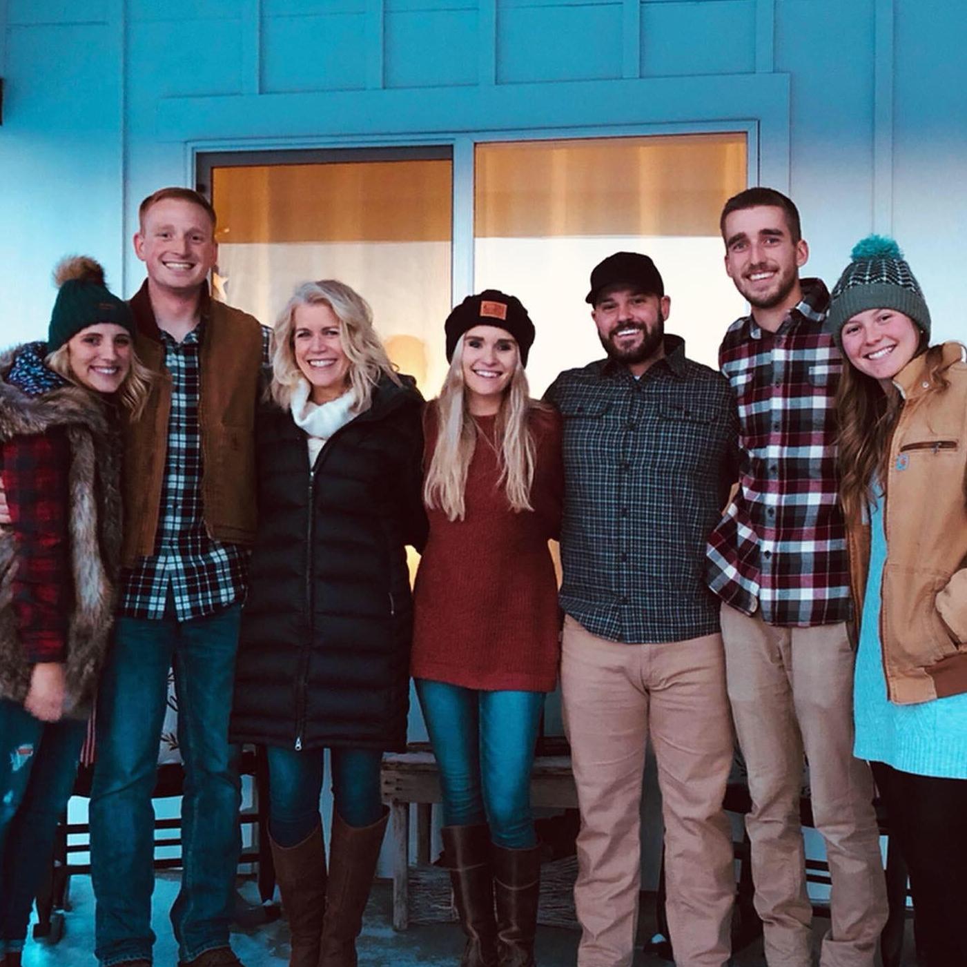 Bozeman with family, Thanksgiving 2019