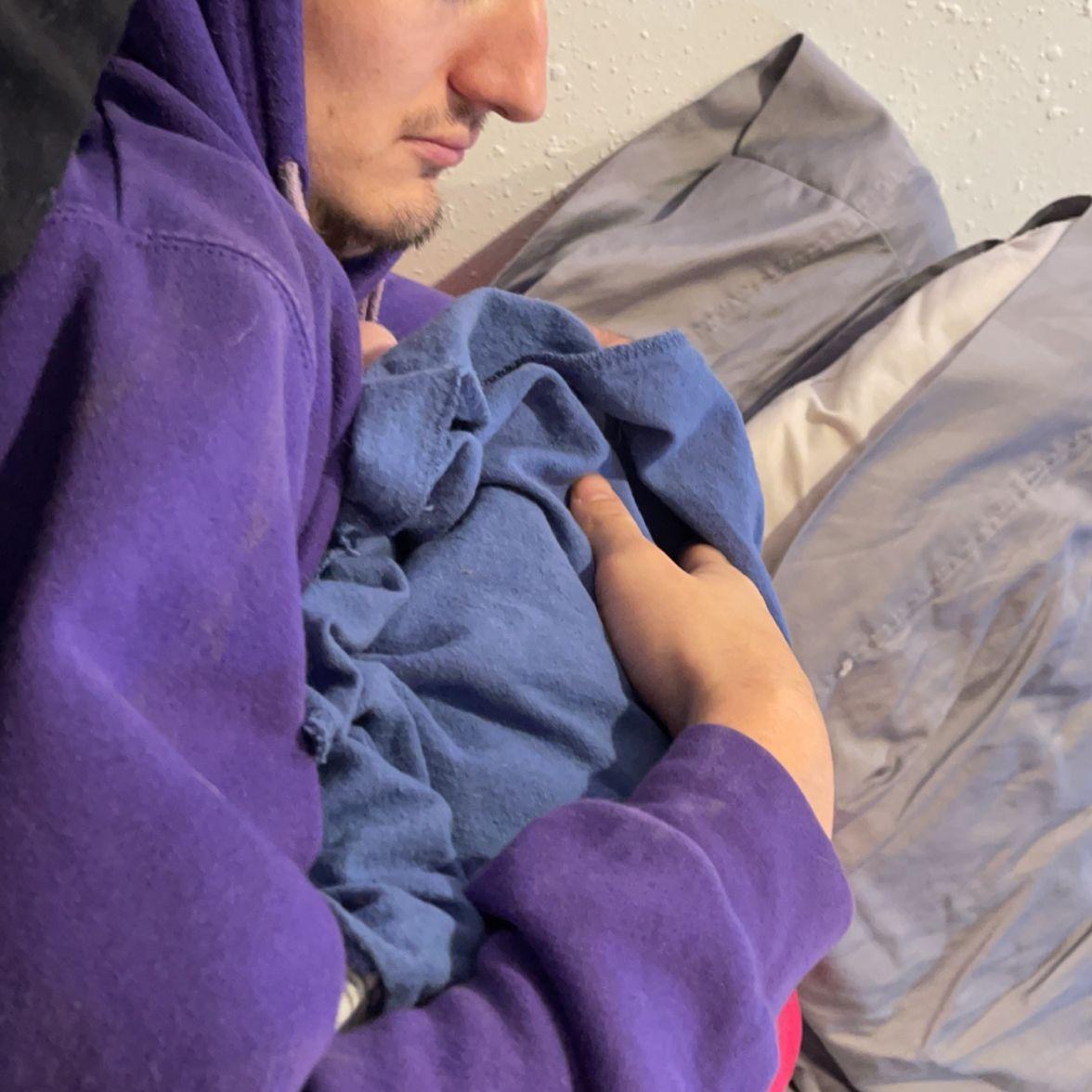 Our first foster child