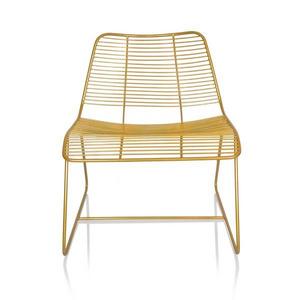 New York Metal Linear Side Chair