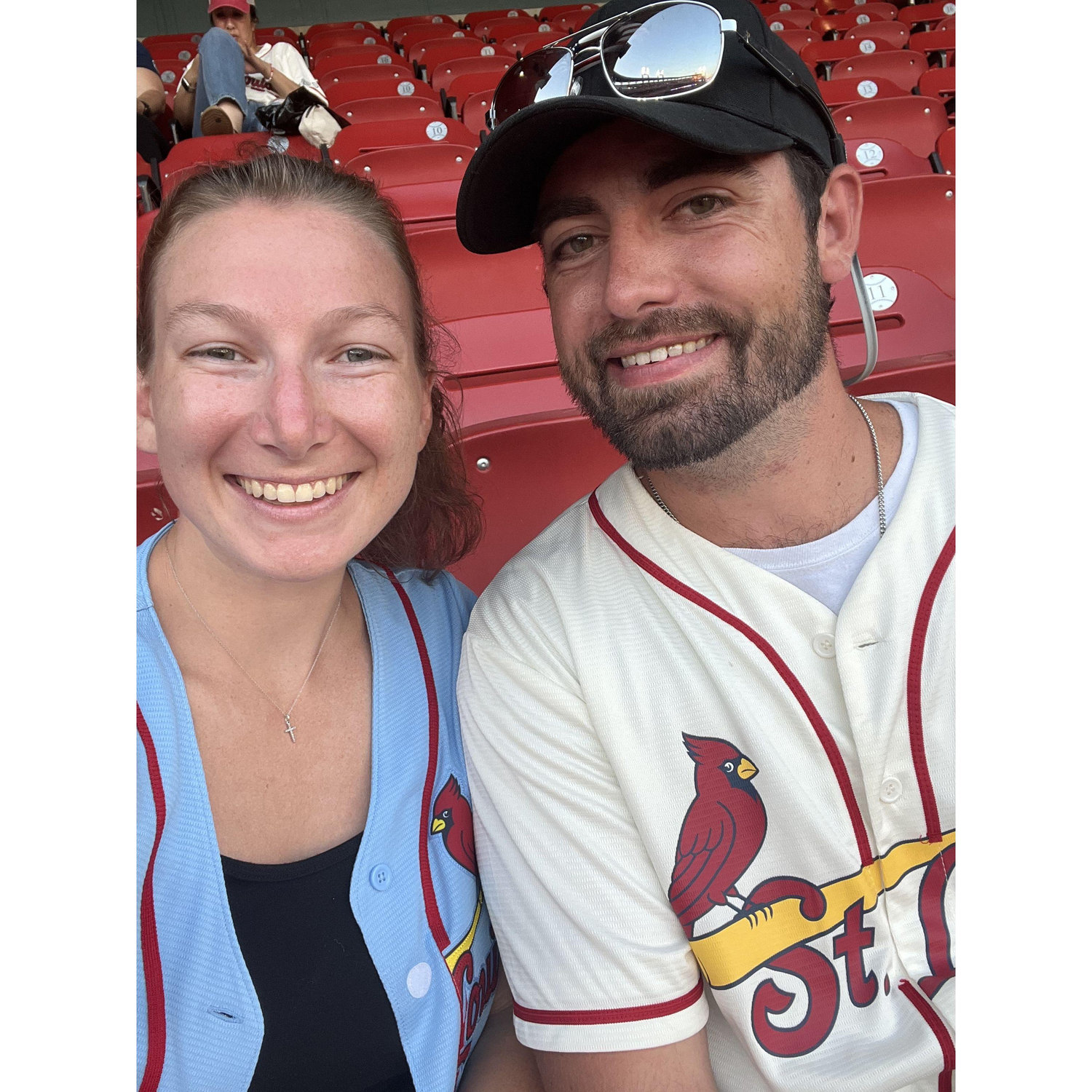 First STL Cardinal's Game at Busch Stadium