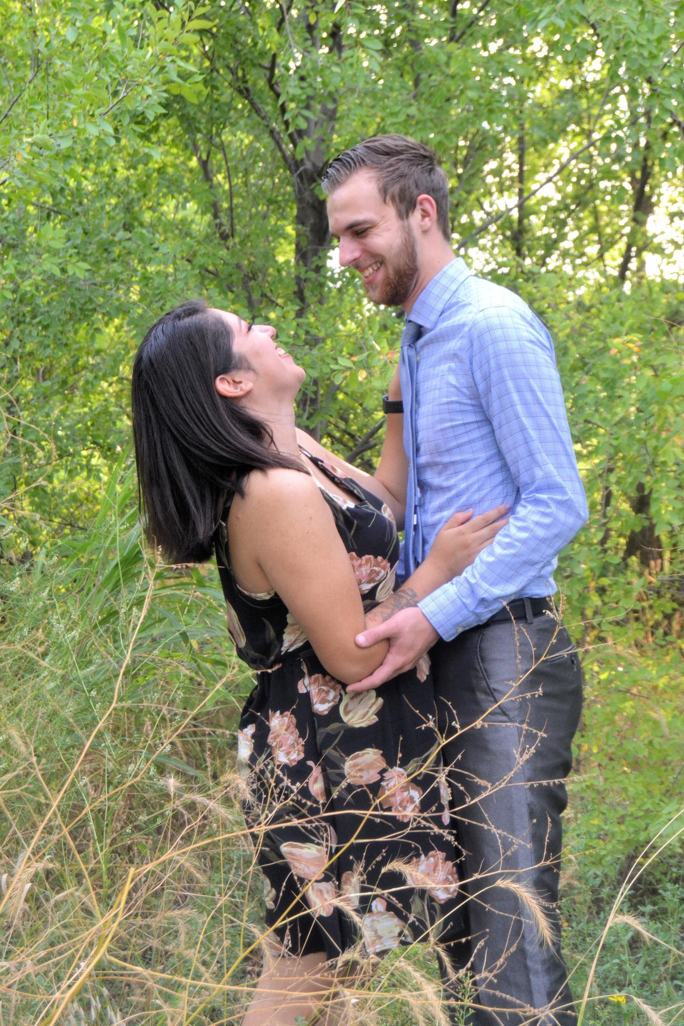 Here are our official engagement photos! Photos by: Kayla Harris (SpurOfTheMomentPhotography)