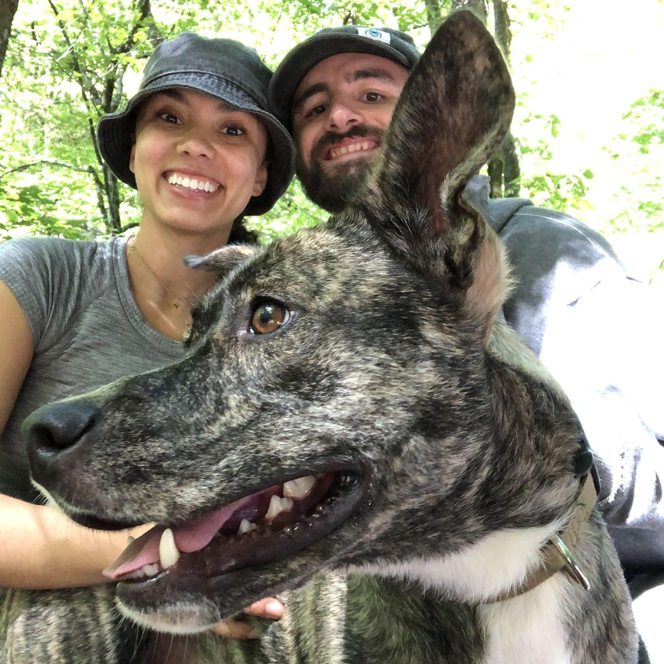 Our first camping trip with our first animal