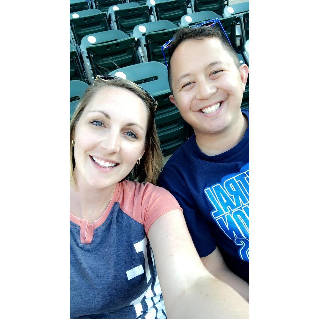 Our first Tigers Game!