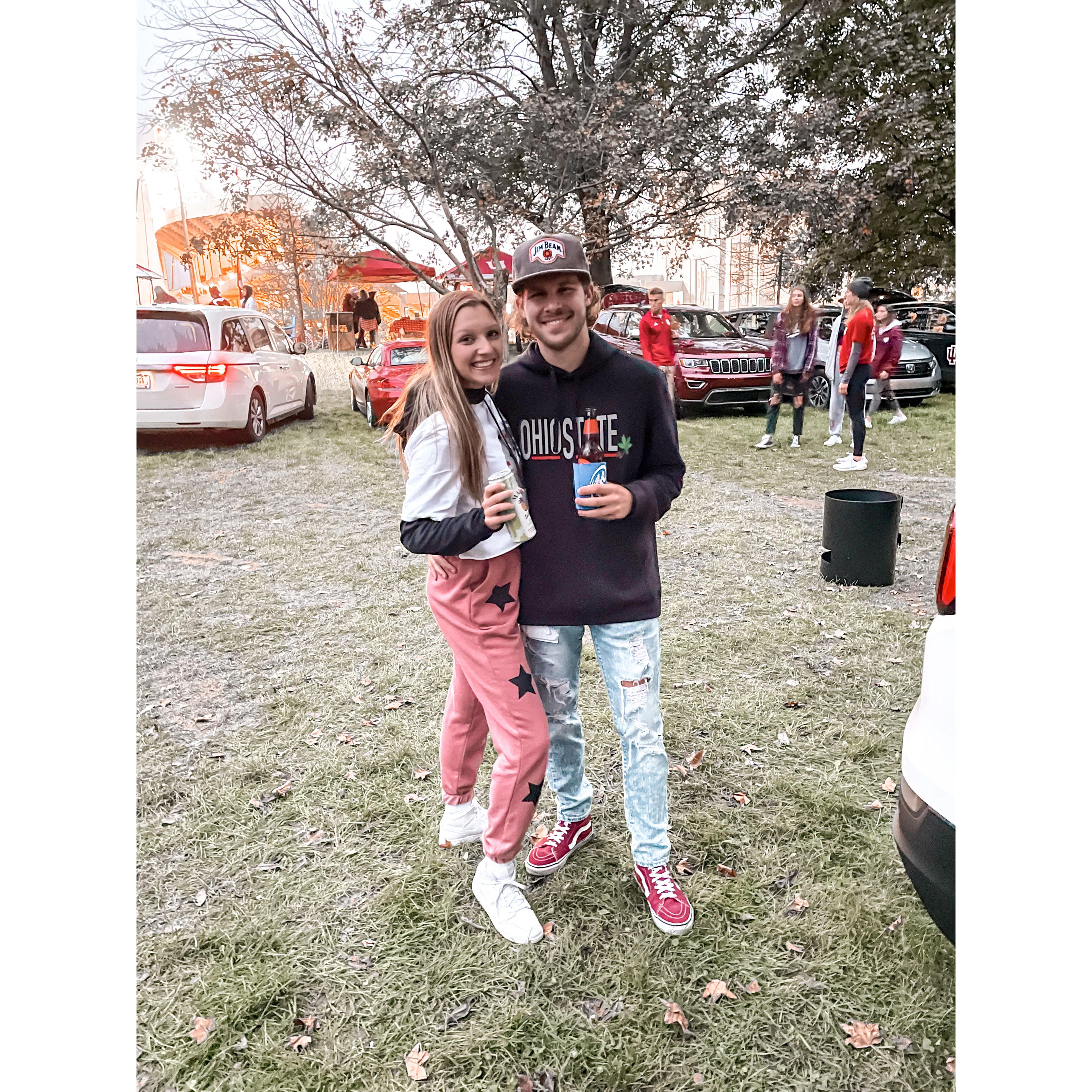 Ohio State v IU Football Game