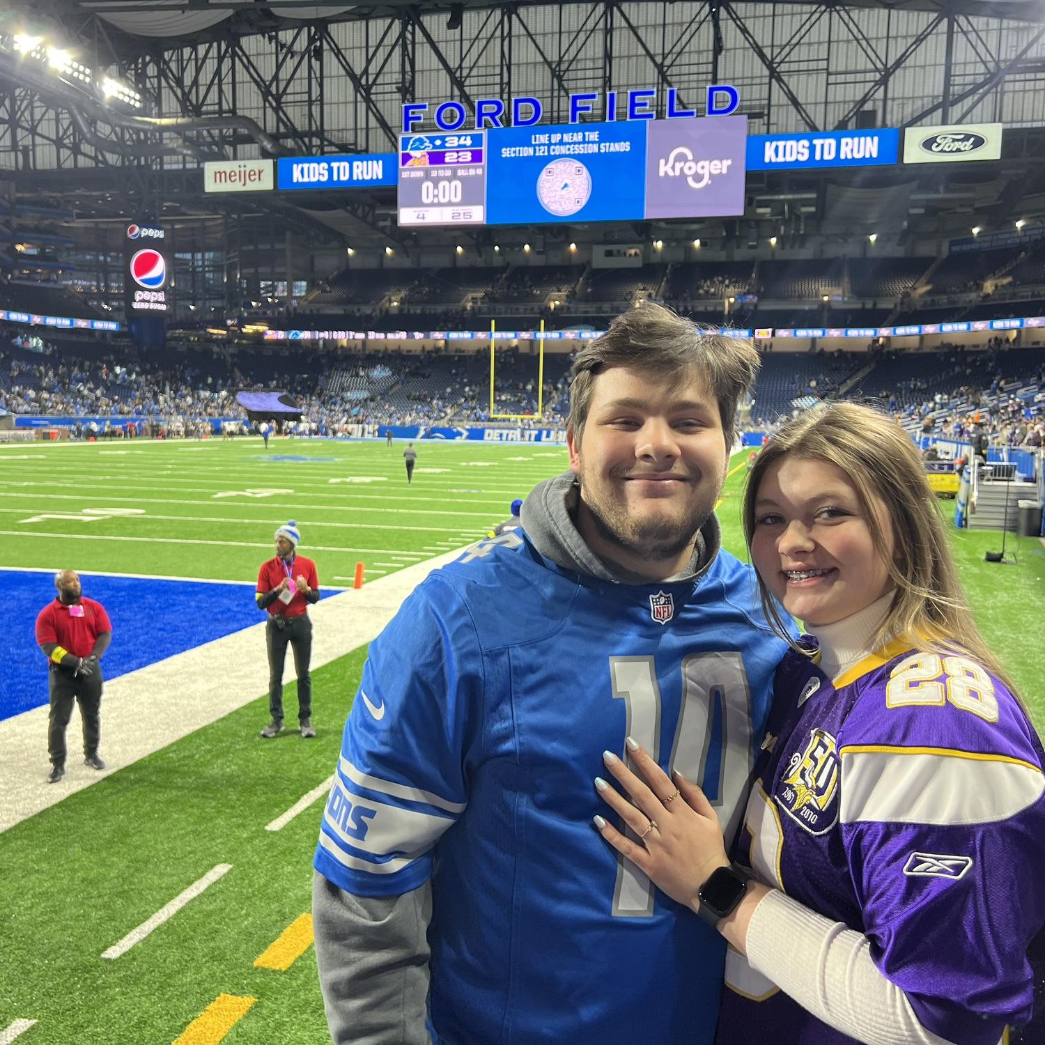 Go lions! #vikingsarebad