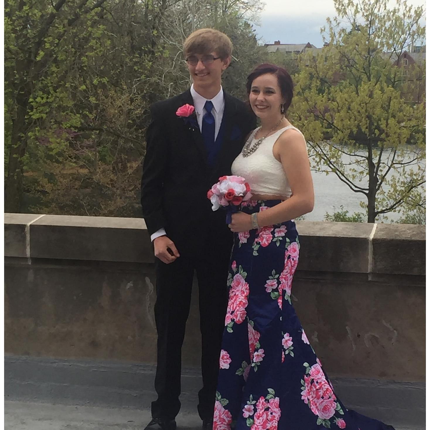 My senior prom that Doug so graciously escorted me to :)