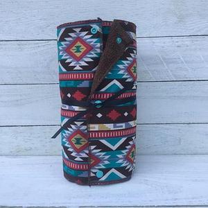 Unpaper towels, reusable paper towels, cloth paper towels, snapping paper towels - Tribal Stripe  // gift //