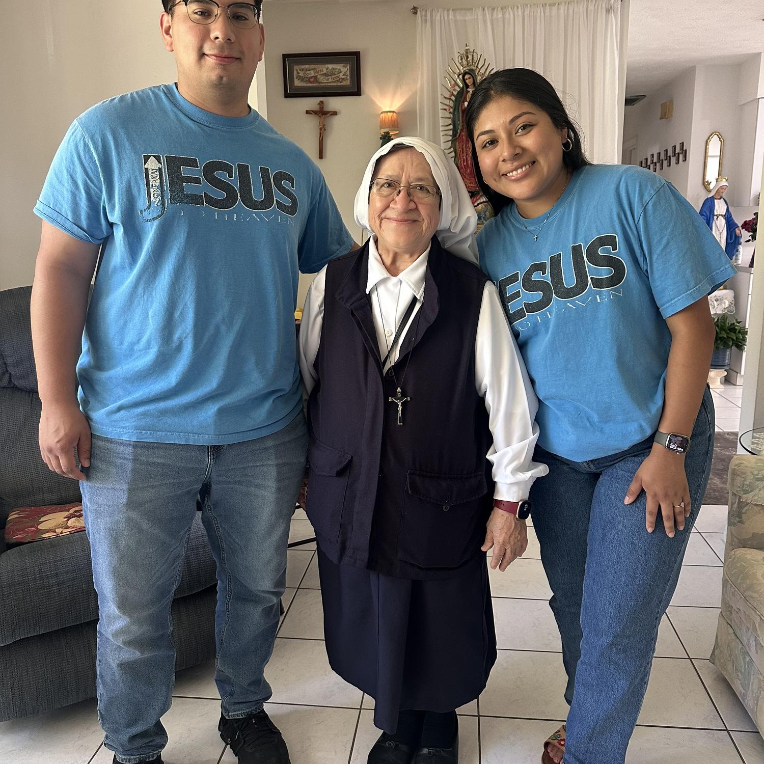 With Anthony’s Confirmation Godmother
