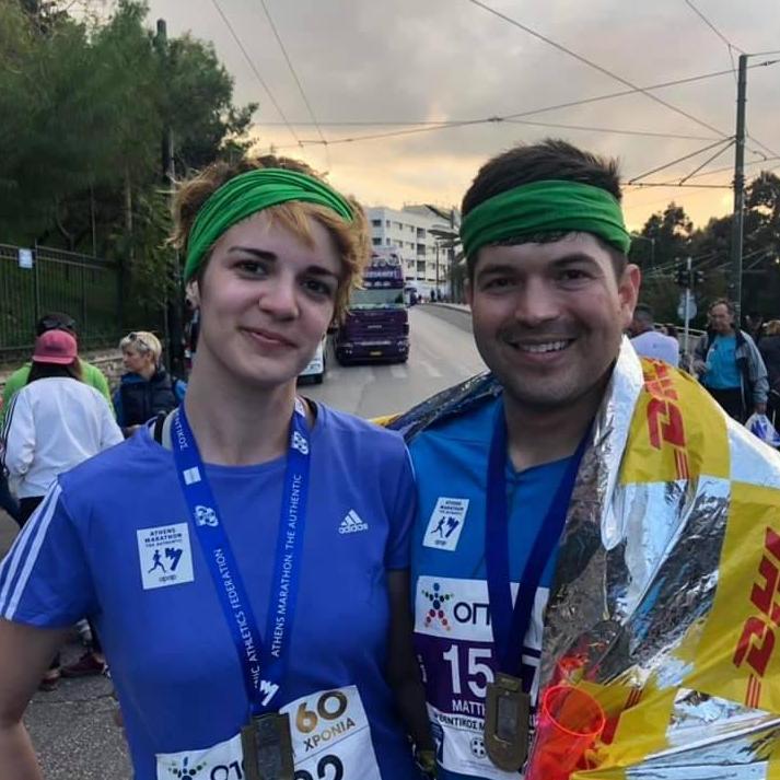 The one when Matt made Ági run a marathon... In Greece...