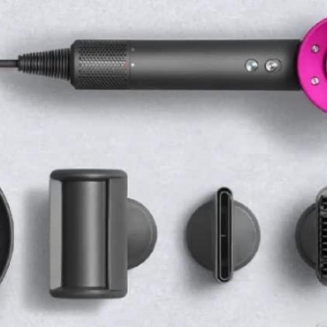 Dyson Supersonic Hair Dryer, Iron/Fuchsia, 1200W