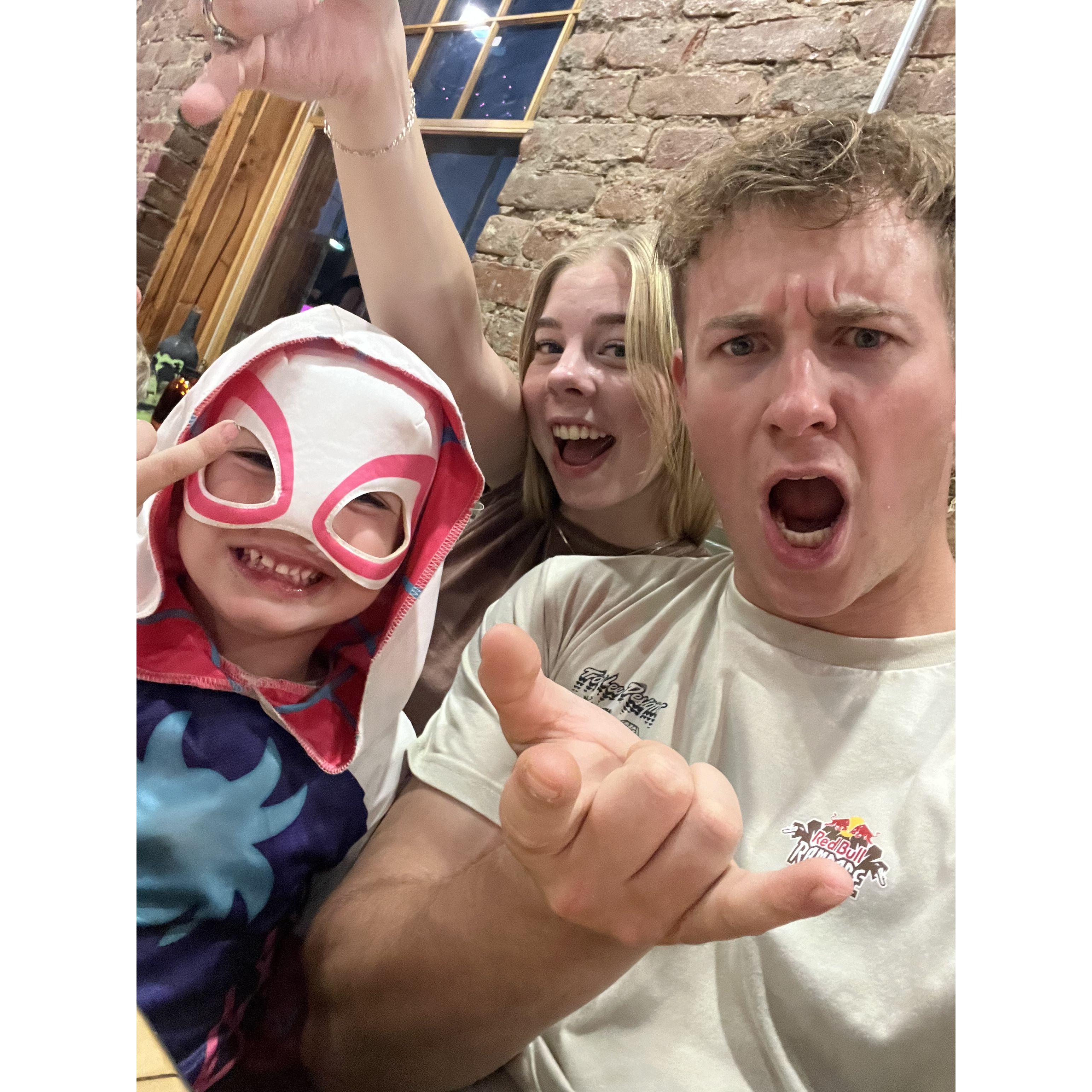 Little trip to visit family up north!
