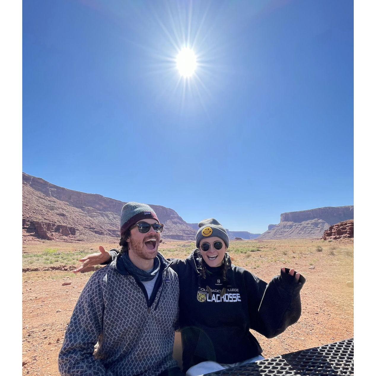 Camping in beautiful Moab over Covid with Charlie
