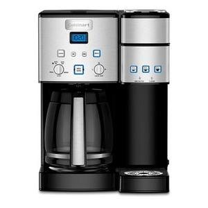 Cuisinart Combo Carafe & Single Serve Coffee Maker - Stainless Steel Ss-15