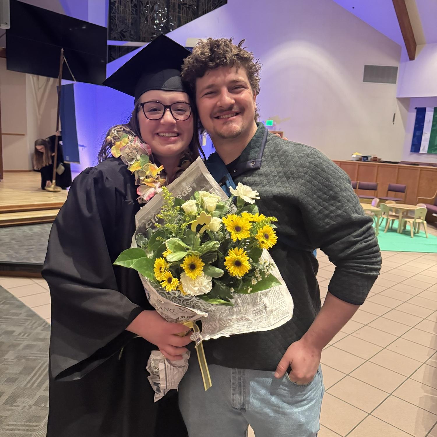Emma's nursing school graduation.