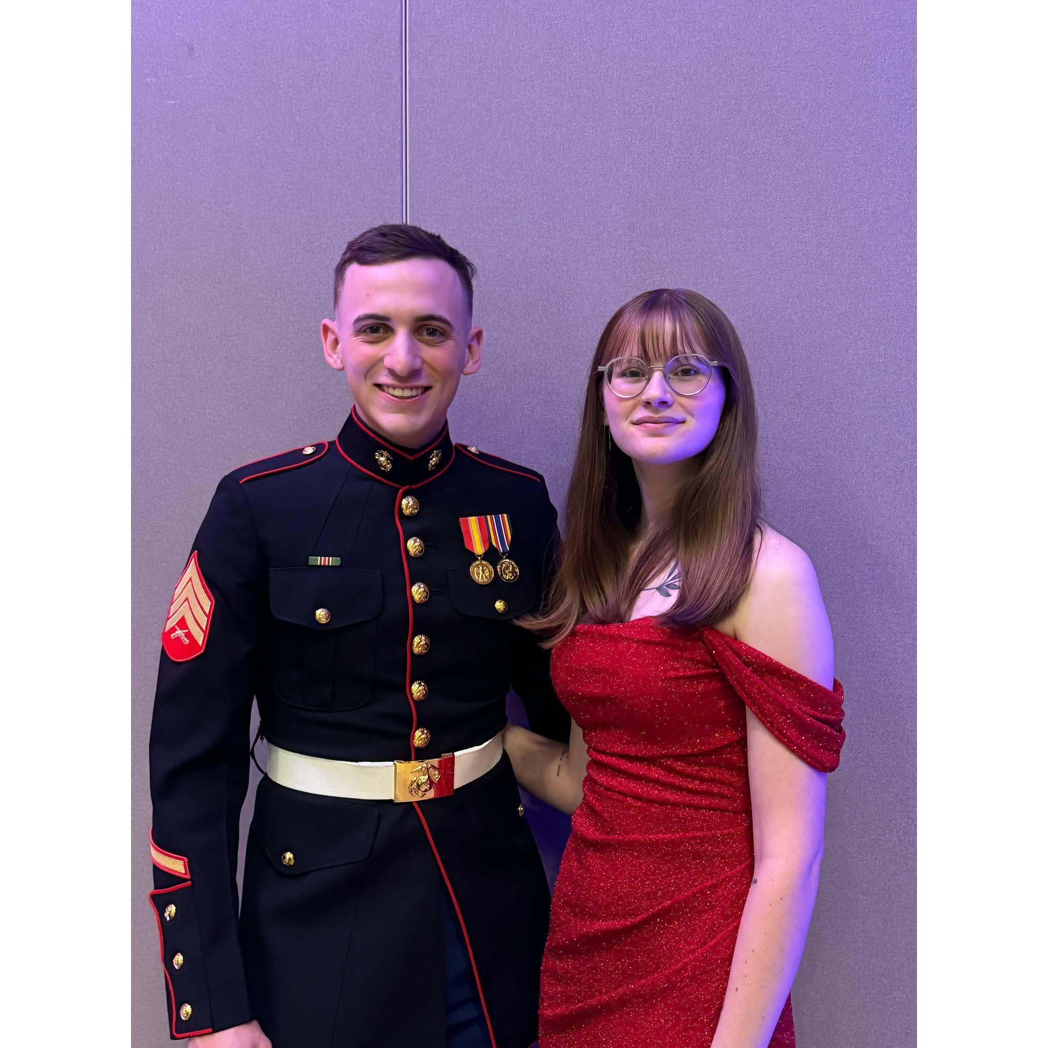 Our second Marine Corp ball