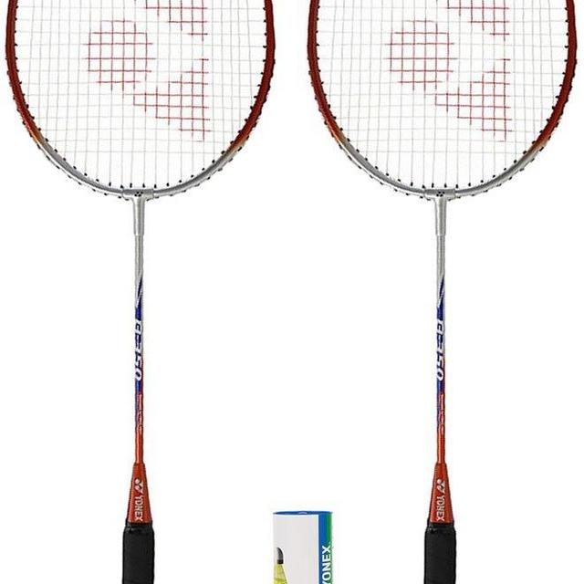 Yonex B-350 (2 Rackets) and 1 Tube of Mavis Shuttlecock Badminton Combo Set